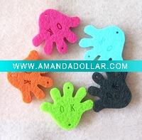 Wholesale felt scrap kits/felt decoration