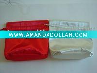 Wholesale gift packaging satin oval bottom drawstring pouch