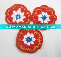 Wholesale hand knitted flower