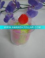 Wholesale 100% cotton towel cake gift(WBA-052)