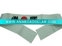 Wholesale Hissho 100% cotton certain victory samurai headband