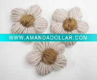 Wholesale hand knitted flower