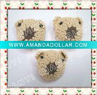 Wholesale Handmade crochet flower animal toy