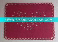 Wholesale Christmas felt Table mat