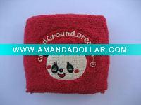 Wristband with Embroidered Logo