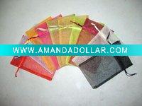 Wholesale sell high quality beautiful gift organza bag