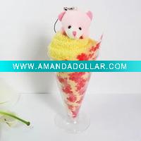 Wholesale promotional icecream towel cake