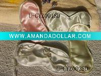 Wholesale solid satin eye cover
