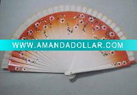 Wholesale fashion fan/wooded fan/fabric fan/painted pan/promotion fan/gift fan/folding fan/Spanish fan/craft fan/handmade fan
