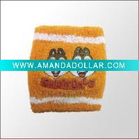 Embroidered wristband