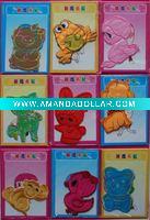 Wholesale terylene embroidered sticker