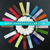Wholesale Single Prong Ribbon Lined Alligator Hair Clips