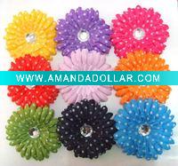 Wholesale 4'' Polka dot daisy flower YL01362