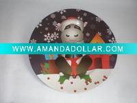 Wholesale plate w/printed paper