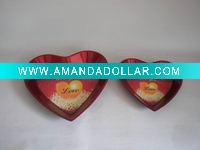 TRAY w/printed paper