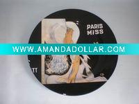 Wholesale plate w/printed paper