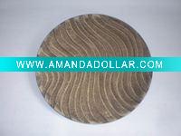 Wholesale plate w/printed paper