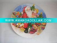 Wholesale plate w/printed paper