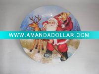 plate w/printed paper