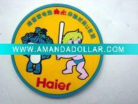 2011 top-selling-soft PVC coaster/mat of Haire series
