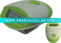 Wholesale Clam shell/low end pedometer/Promotional gift/Multifunction step counter/electronic product
