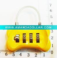 Wholesale bone shape combination padlock