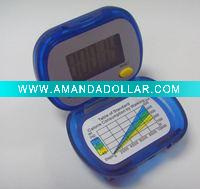 Wholesale Clam shell/low end pedometer/Promotional gift/Multifunction step counter/electronic product
