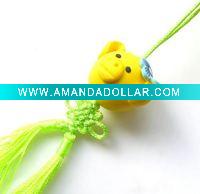 Wholesale Lovely Small Pig Cellphone/Key stringAdornment