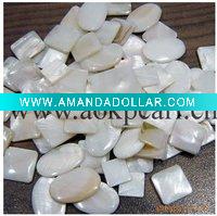 Shell Pieces and Beads, Suitable for Earring, Pendant Parts