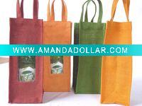 Wholesale Jute wine bag