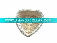 heart-shaped tray