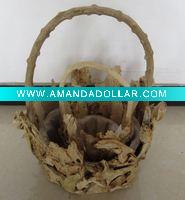 Wholesale fir root basket