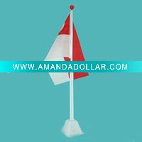 Singapore table flags