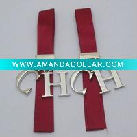 Fashion metal letter key chain
