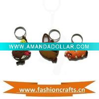 Promotional soft PVC key holder