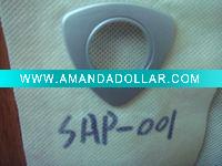 Plastic curtain ring