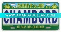 American car license plate