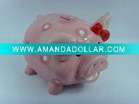 ceramic cute piggy money bank