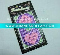Wholesale New fashion crystal cellphone sticker