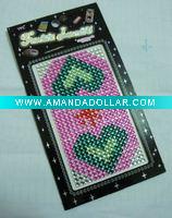 New fashion crystal cellphone sticker
