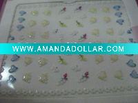 2011 Newest 3D Nail Sticker With Non-Toxic