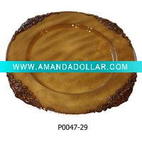 Wholesale holiday decoration plastic serving tray