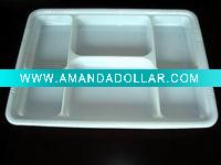 Wholesale plastic disposable serve tray