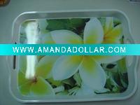 melamine storage tray