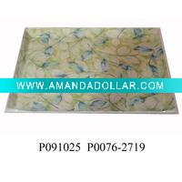 Wholesale paper pattern plastic plate