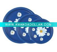Wholesale Flower Plastic fruit tray