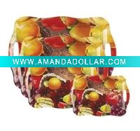 Wholesale plastic serving tray
