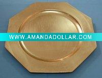 Plastic serving tray