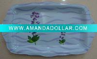 melamine serving tray, melamine tray