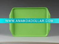 Wholesale restaurant Meal Serving Plastic Food Tray